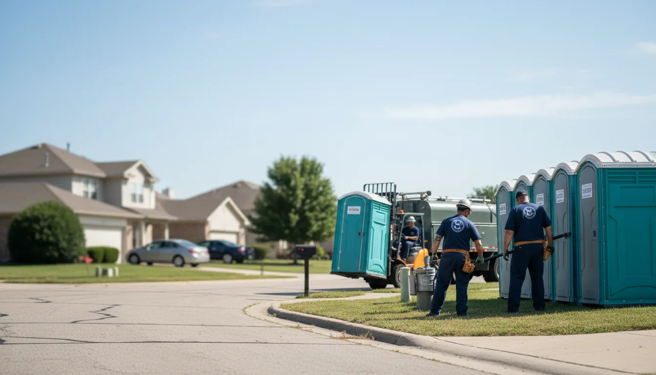 Porta Potty Rental in Portland, OH near me